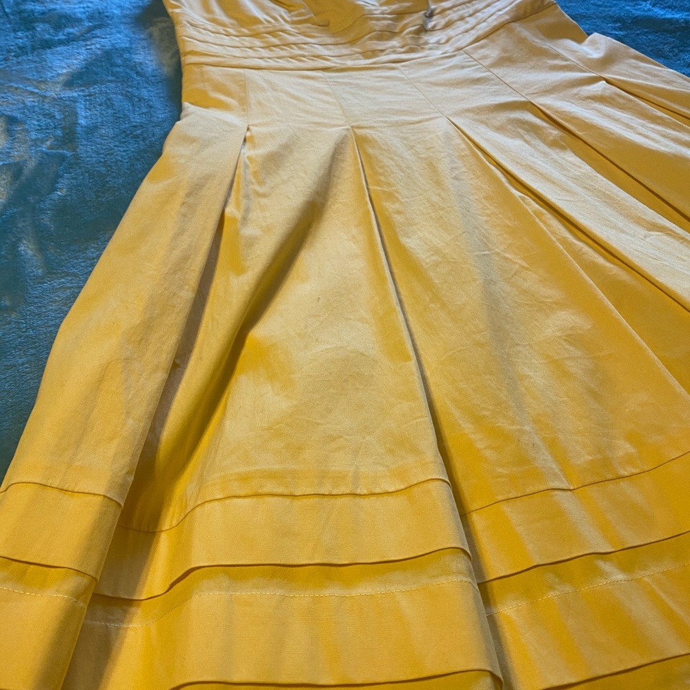 Ralph Lauren yellow dress